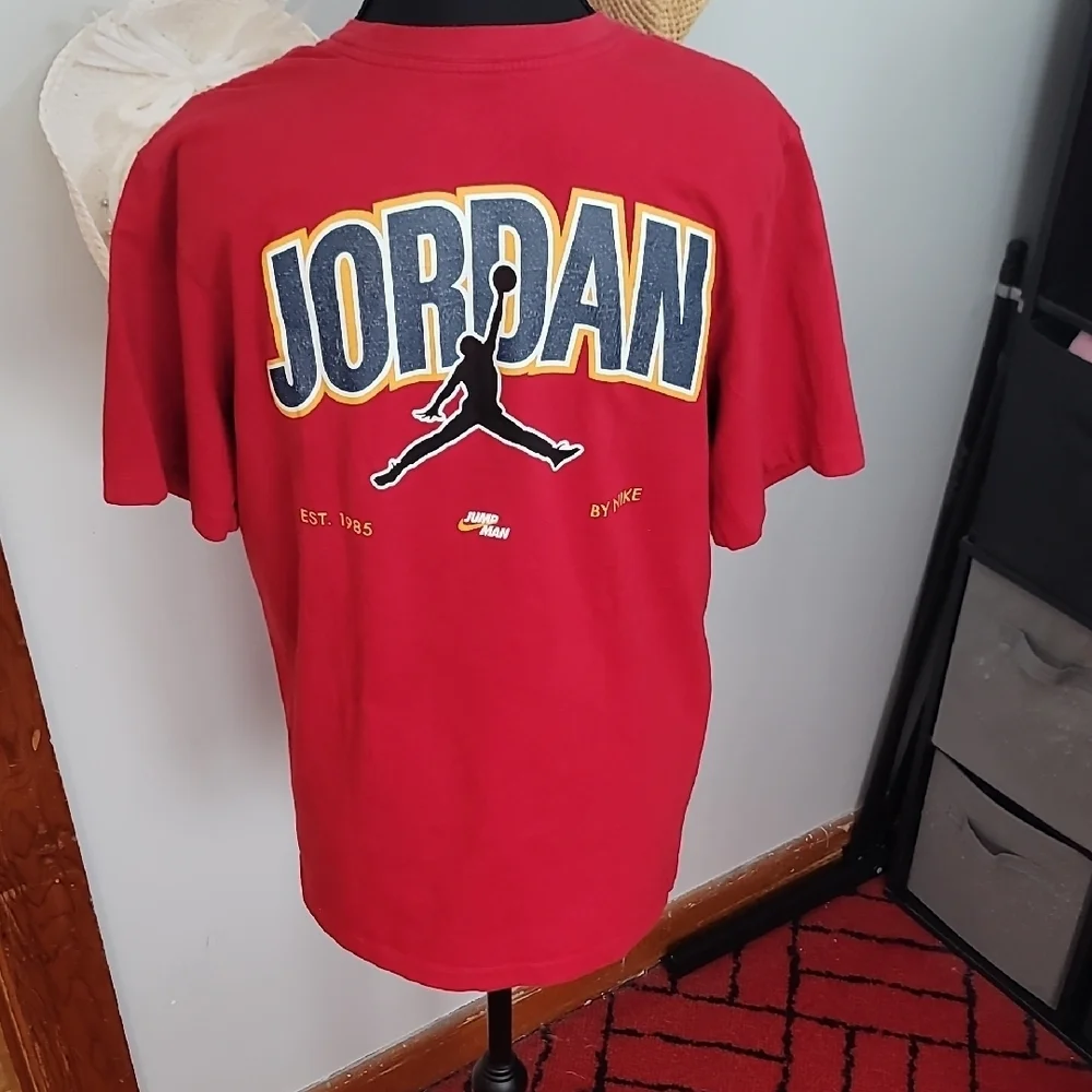 Jordan Dark Red Tee
